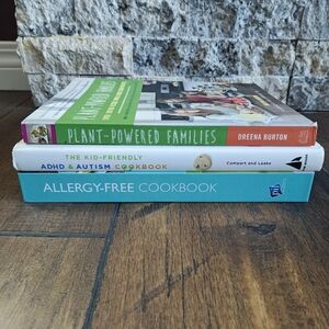 Bundle Of 3 Allergy-Free Cookbooks